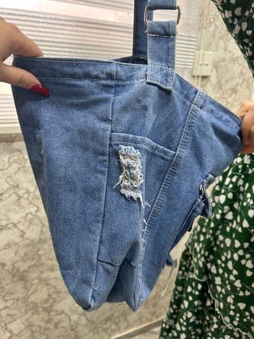 женские джинсовые рюкзаки: Сумка на плечо, Новый — 3