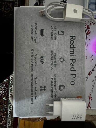 adapter başlığı: Redmi Pad Pro planşet Salam təzədir 2 ay ancaq kinoya seriallara — 6