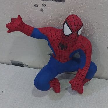 uşaq maqnitofonu: Spaydermen uşaq üçün yumuşaq oyuncaq satılır, təzədir. Hündürlüyü 35 — 6