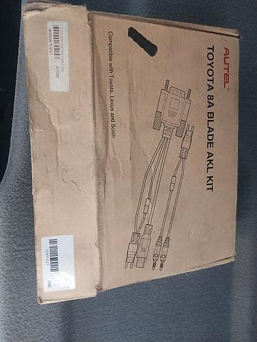 AUTEL Toyota 8A Blade AKL Kit - Məqsəd: Toyota, Lexus və Scion