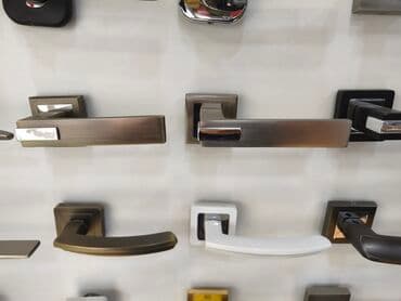 qapı dəstəyi: Qapı tutacaqları – müxtəlif model və üslublar - Düz və əyri formalı — 1