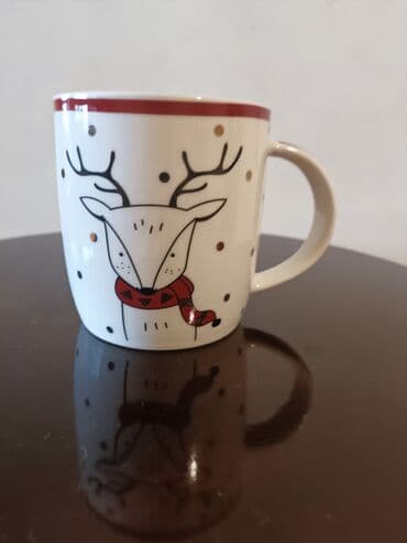 Fincanlar, rəng - Ağ, Keramika, 1 əd, 300 ml