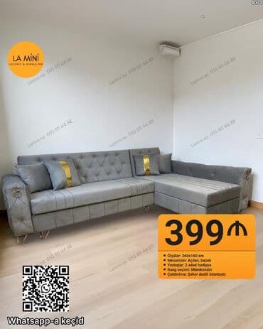 Künc divan, Açılan, Bazalı, Parça, Şəhərdaxili pulsuz çatdırılma