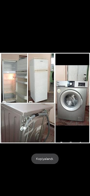 💫RR Beko soyuducu tam islek Vestel paltaryuyan 7 kq Birlikde 350 azn lalafo.az -da 💫RR Beko soyuducu tam islek Vestel paltaryuyan 7 kq Birlikde 350 azn