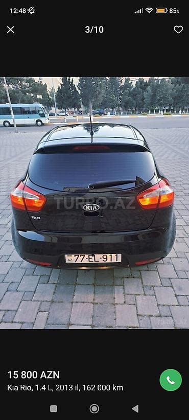 offroad disk: Kia Rio: 1.4 l | 2013 il Hetçbek — 3