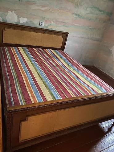 İkinəfərlik çarpayı, Matras ilə, Siyirməsiz