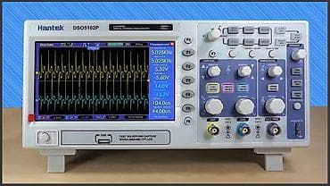 Hantek DSO5202P rəqəmsal osiloskop - 2 kanal, 200 MHz zolaq eni - 1 — 4