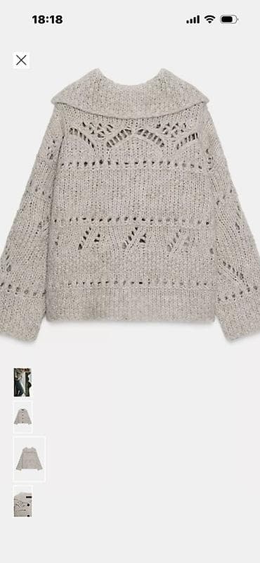 cins jaket: ZARA jaket satişda 189 azndi.M-L razmer.Yeni etiketi üstünde — 2