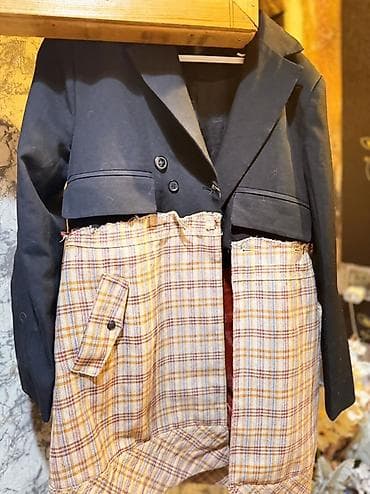 Другая женская одежда: Unikal dizaynlı qadın üst geyimi – blazer və paltar kombini - Üst — 1