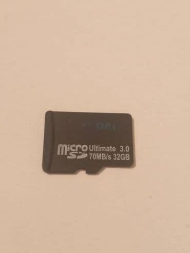 micro: Mikro kart/yaddaş kartı, micro sd
16 GB - 15₼
32 GB - 17₼ — 1