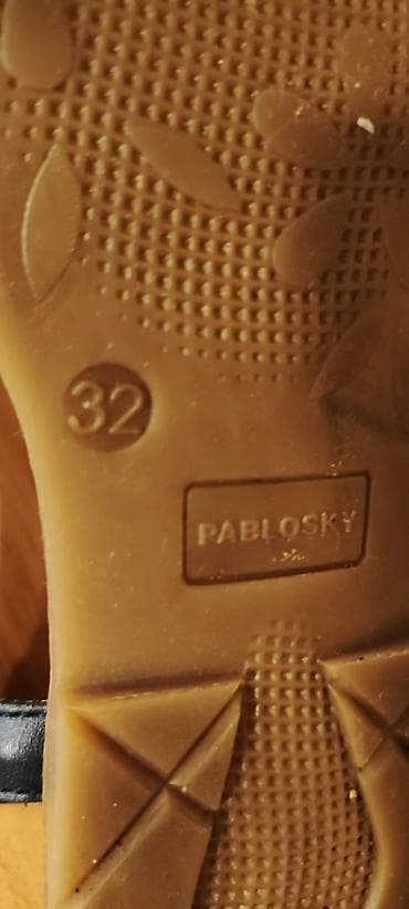 Rəng - Qara Basanojkalar, Pablosky, Ölçü: 32, Qız üçün — 2