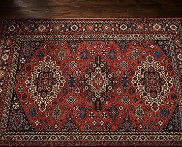 Qədim üslubda Gəncə xalçası - Material YUN 100% - Ölçü: -Uzun -2.95 — 1