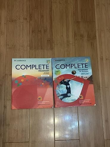 боо: İkisi bir yerde 4 man, Cambridge “Complete Preliminary” (B1) dərslik — 1