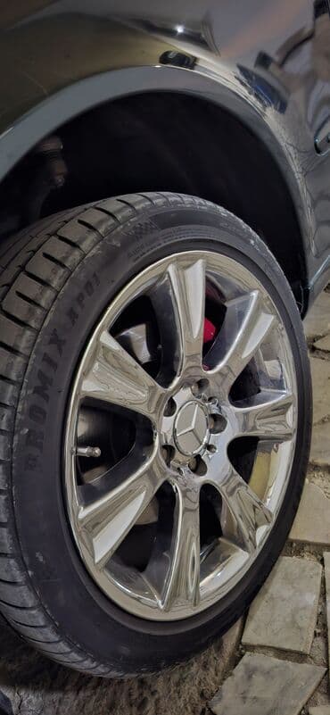 диски оригинал мерседес: 225.45 17 təkər az işlənmiş. cütü 90 azn diski satmıram! sadəcə — 3