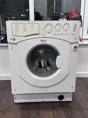 Elektronika: Paltaryuyan maşın Hotpoint Ariston, 7 kq, İşlənmiş, Avtomat, Qurutmasız — 1