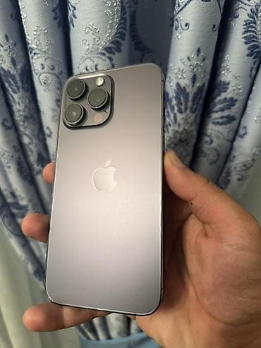 televizor islenmis: IPhone 14 Pro Max, 256 GB, Deep Purple, Face ID — 1