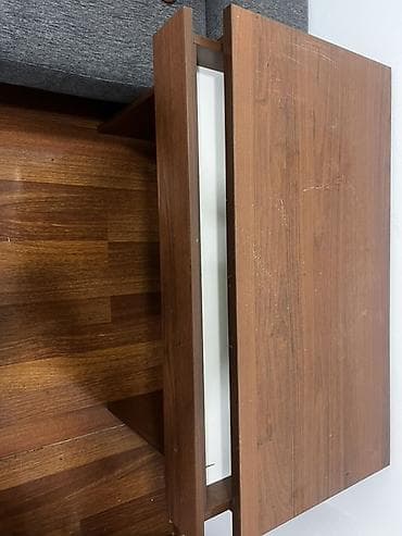 Mebel: Kompakt yazı/konsole masası - Material: MDF/LDSP əsaslı, qoz — 2