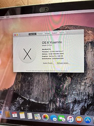 Apple MacBook: İşlənmiş Apple MacBook, 15.4 ", Intel Core i7, 256 GB, Pulsuz çatdırılma, Rayonlara çatdırılma, Ünvandan götürmə — 7