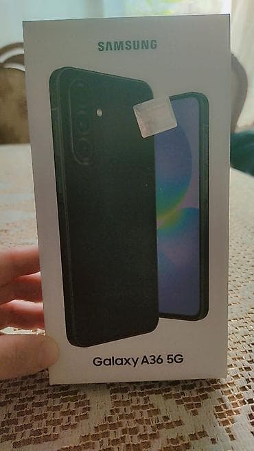 samsung 720: Samsung Galaxy A36, 256 ГБ, цвет - Черный, Две SIM карты — 1