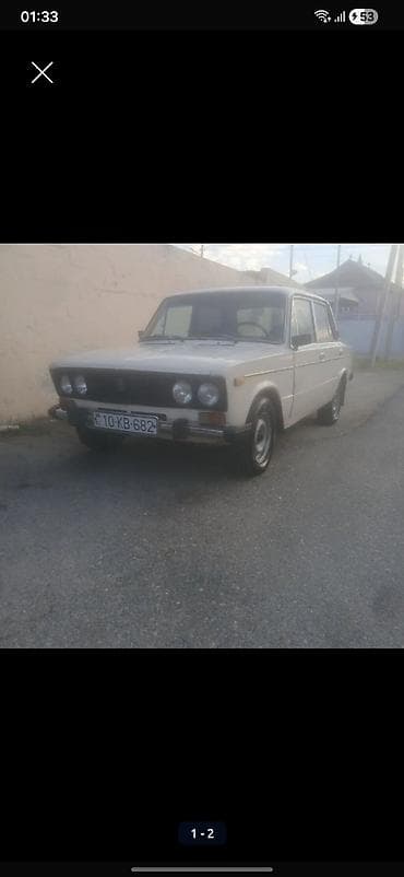 tesla model s: VAZ 2106 sedan – ağ rəngdə, klassik “dördgöz” ön optika ilə. 4 qapı — 1