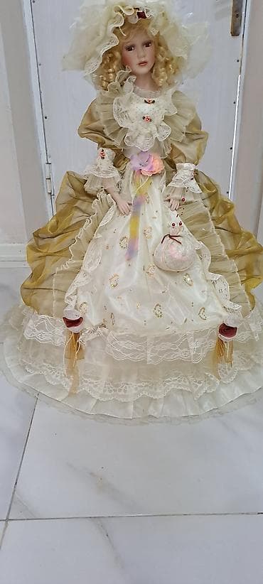 boks kiseleri: Əntiq kukla, 2023 il, Farfor, Rusiya, Vəziyyəti: Yaxşı — 1