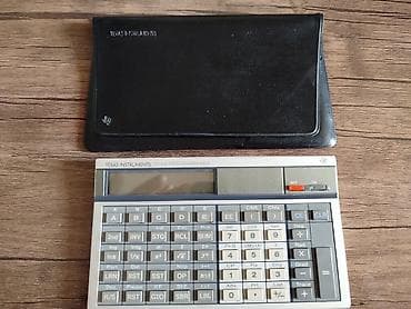 temiz bal: Retro kalkulyator – Texas Instruments TI-66 Programmable • Mənşə — 4