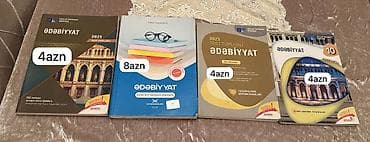 dərs kitabları: Məhsul: Ədəbiyyat üzrə test toplusu və dərs vəsaitləri dəsti - 2025 — 1