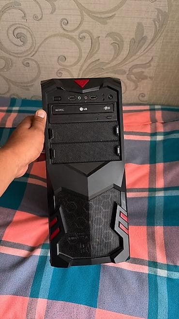 komputer ekran kartı: Masaüstü kompüter seti – sistem bloku + LG monitor Qrafika və oyun — 1