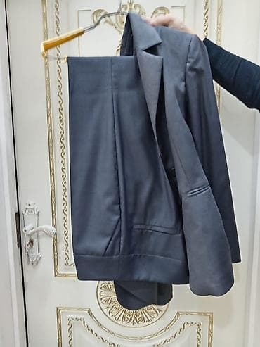 boz pencek: Kişi kostyumu – tünd boz rəngdə iki hissəli dəst - Brend: TIGON — 2