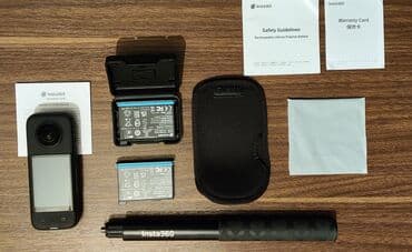 Техника для кухни: Insta360 X3 Adventure Kit Kamera və aksessuarlar ideal vəziyyətdədir — 1