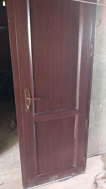 Taxta teksturalı qapılar dəsti - Material: MDF üzərində taxta naxışlı