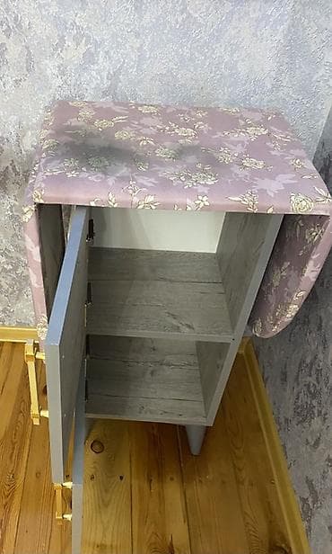 iyde agaci: İki rəfli kiçik dolab - Material: Ağac teksturalı laminat panellər - — 1