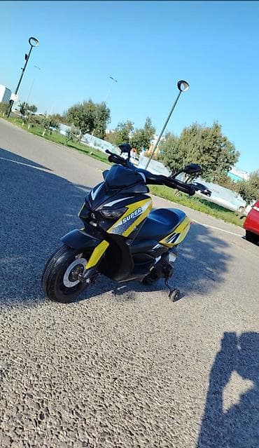 uşag maşini: Uşaq üçün elektrikli skuter – sport üslublu “Super” model - Korpus — 2