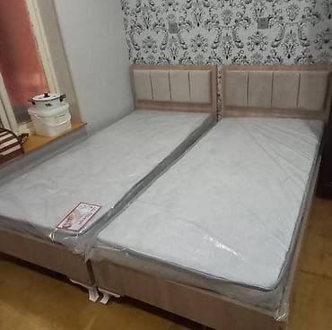 tek carpayllar: Təknəfərlik çarpayı, Bazalı, Matras ilə, Siyirməsiz — 3