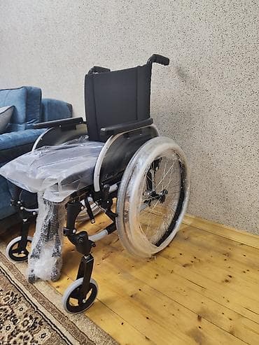 tibbi mehsullar: Mexaniki əlil arabası - Yüngül və möhkəm metal karkas - Böyük arxa — 2