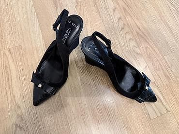 Женская обувь: Туфли, Размер: 36, цвет - Черный, Новый — 2