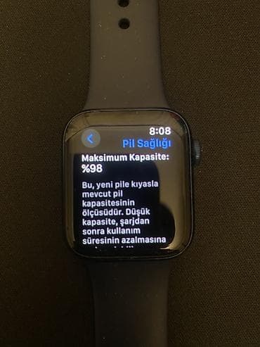 apple watch 6 44: Smart saat, Apple, Suya davamlı, rəng - Göy — 5