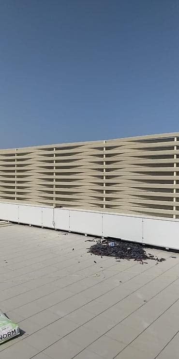 Alüminium dekorativ panjur tipli hasar paneli - Material: yüksək