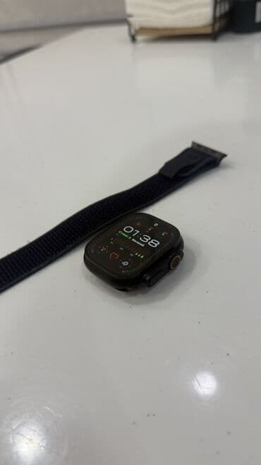 Kompüter, noutbuk və planşetlər: İşlənmiş, Smart saat, Apple, Аnti-lost, rəng - Qara — 3