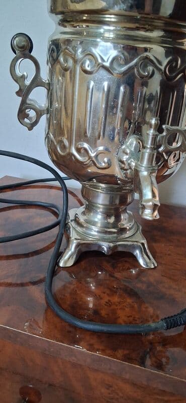 samovar satılır: Yeni Elektrik Samovar, 3 l, Ünvandan götürmə — 2