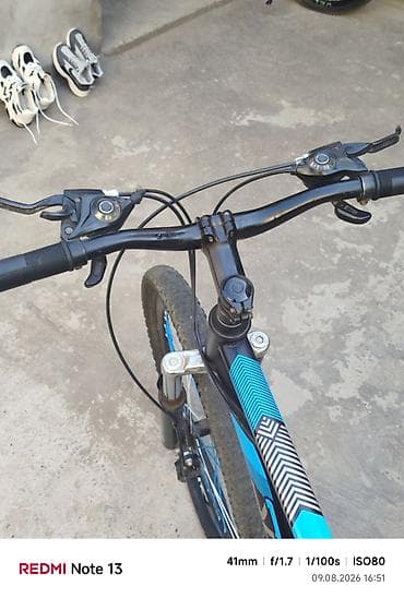 bravoda velosiped: SUMMA ATX 6.0 dağ velosipedi - Çərçivə: yüngül ərintidən, qara-mavi — 4