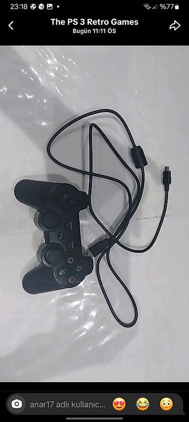 PS5 (Sony PlayStation 5): Ps 3 Pultu satilir yenidir eslinde 1-2 defe oynanilib pult cox oldugu — 2