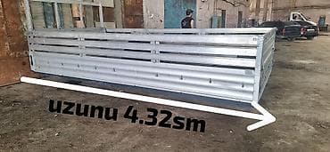Galvanizə olunmuş yük maşını kuzovu/boşqabı - Material: sinklənmiş