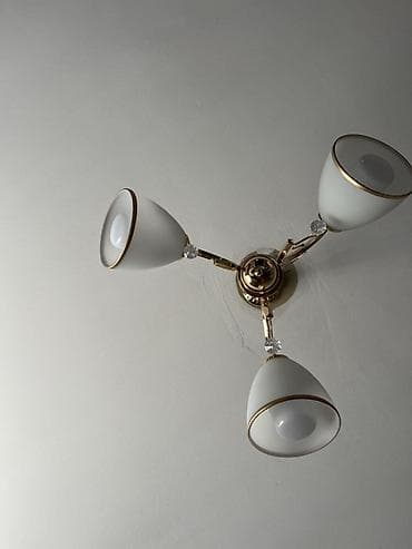 xalca şəkilləri: Çılçıraq, 3 lampa, Metal — 3