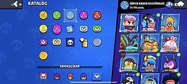 ebonit: Brawl Stars oyun hesabı – zəngin “Kataloq” kolleksiyası ilə — 3