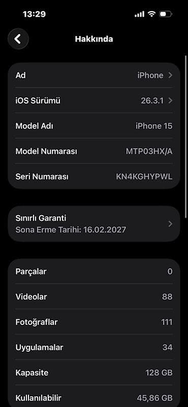 telefon ucun printer: IPhone 15, 128 GB, Qara, Simsiz şarj — 6