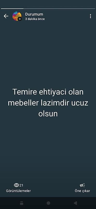 sumqayit mebel evi: Tecili lazimdir — 1