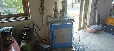 PVC və alüminium pəncərə/çərcivə istehsalı üçün tam avadanlıq paketi — 1