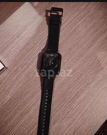 z filip 4: Ağıllı saat – düzbucaqlı sensor ekranlı, silikon qara qayışlı. Əsas — 2
