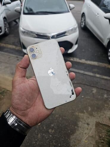 ayfon 2 ci əl: IPhone 11, 64 GB, Ağ, Face ID — 4